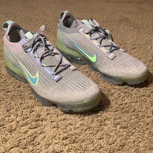 Nike Air VaporMax 2021 FK Particle Grey Liquid Lime